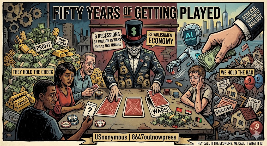 Fifty Years of Getting Played visual.